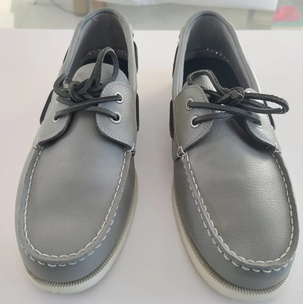 Tommy Hilfiger TM Bowman Men's Boat Shoes Gray Size 9.5